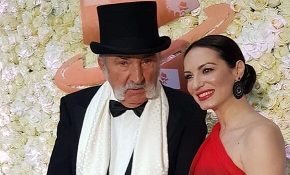 Irina Deleanu [ 45 ] si Ion Tiriac [ 81 ]