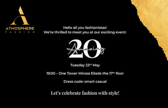 Mulțumim că aţi fost alături de noi în cei 20 de ani de Atmosphere Fashion!