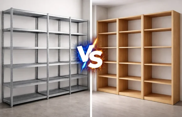 Rafturi metalice vs. Rafturi din PAL – Alegerea durabilă pentru biblioteci și spații de depozitare
