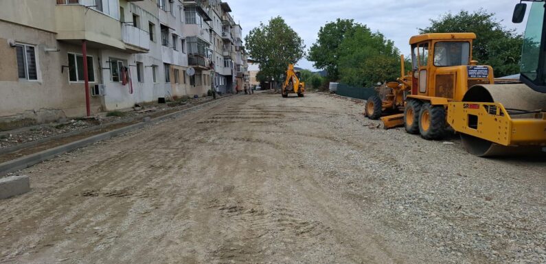 Strada Parcului din Băbeni a fost reabilitată