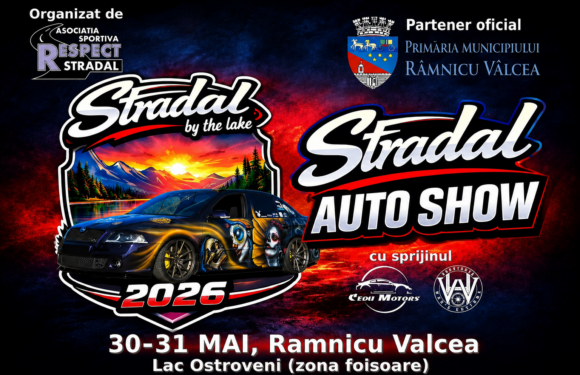 STRADAL AutoSHOW 2026 – Spectacolul motoarelor revine la Râmnicu Vâlcea