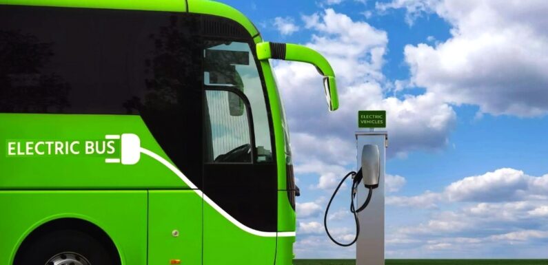 Transport în comun cu autobuze și microbuze electrice în Vlădești