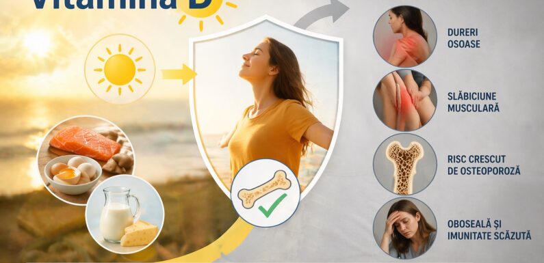 Deficitul de vitamina D – cum îl combatem